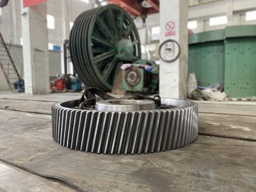 Cnc Module 1 Helical 45 Steel Crown Pinion Gear Helical Spur Gear