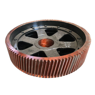 Polishing Transmission Spur 20CrMn Forging Large Ring Helical Gear