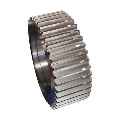 C45 Transmission Gear  toothed steel spur gear